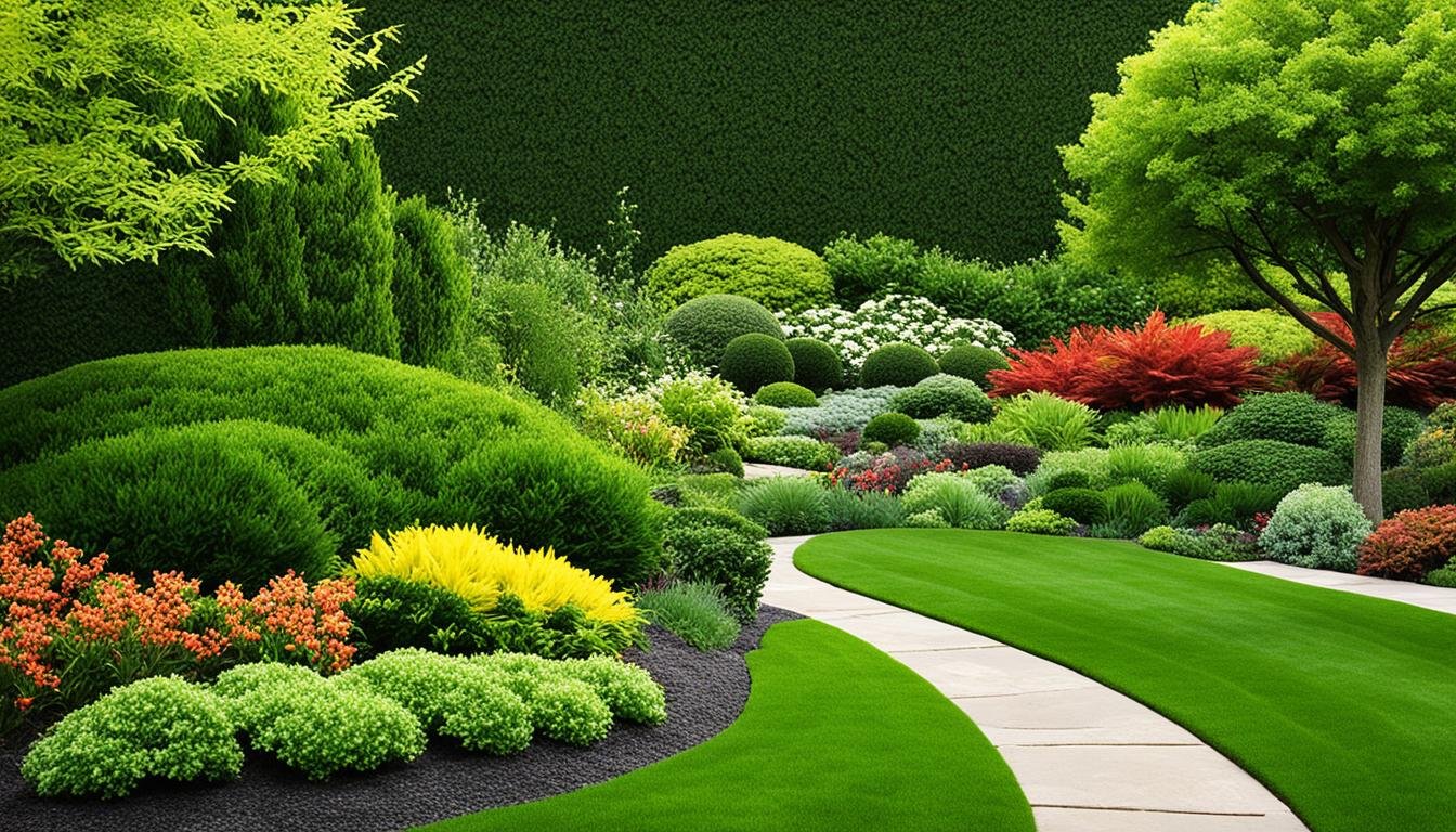 تنسيق حدائق خضراء البساتين