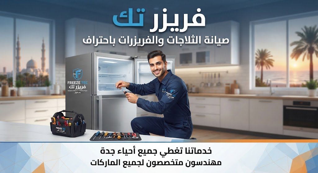 شركة صيانة ثلاجات بجدة – فريزر تك لصيانة الثلاجات والفريزرات باحتراف