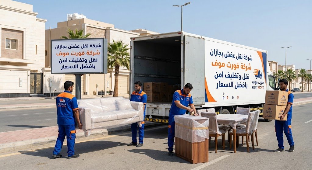 شركة نقل عفش بجازان شركة فورت