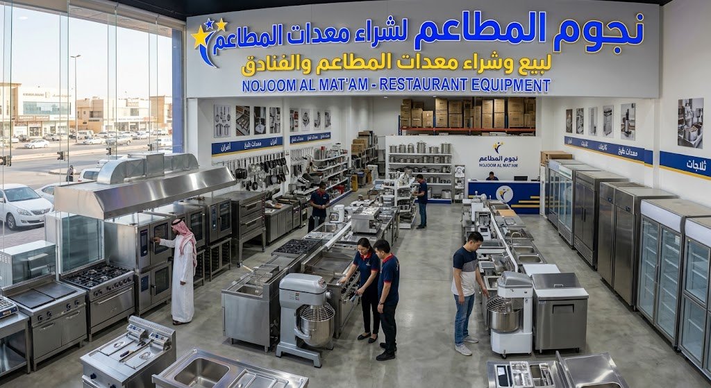 شراء معدات المطاعم بالرياض