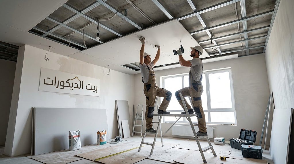 تركيب جبس بورد
